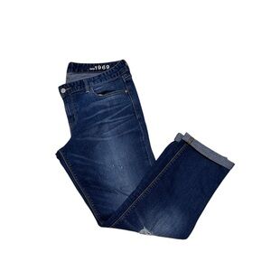 Gap 32r real straight jeans